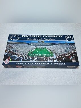 Penn State University's Beaver Stadium Panoramic Jigsaw Puzzle